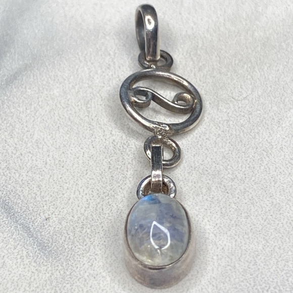 Moonstone pendant sterling silver 925 - Picture 2 of 6